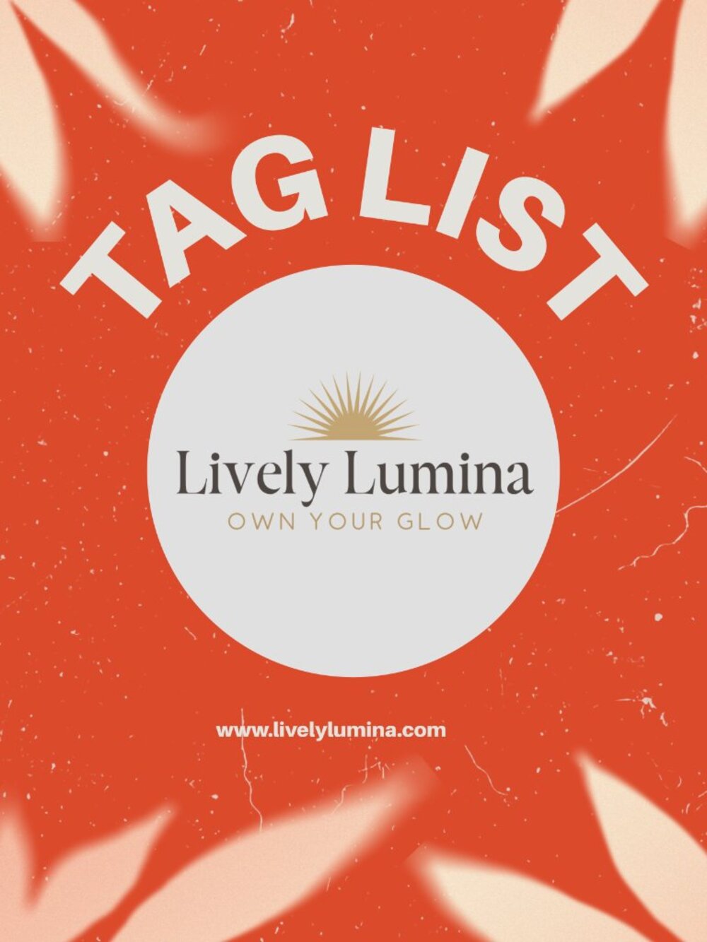 LIVE TAG LIST 🎥✨